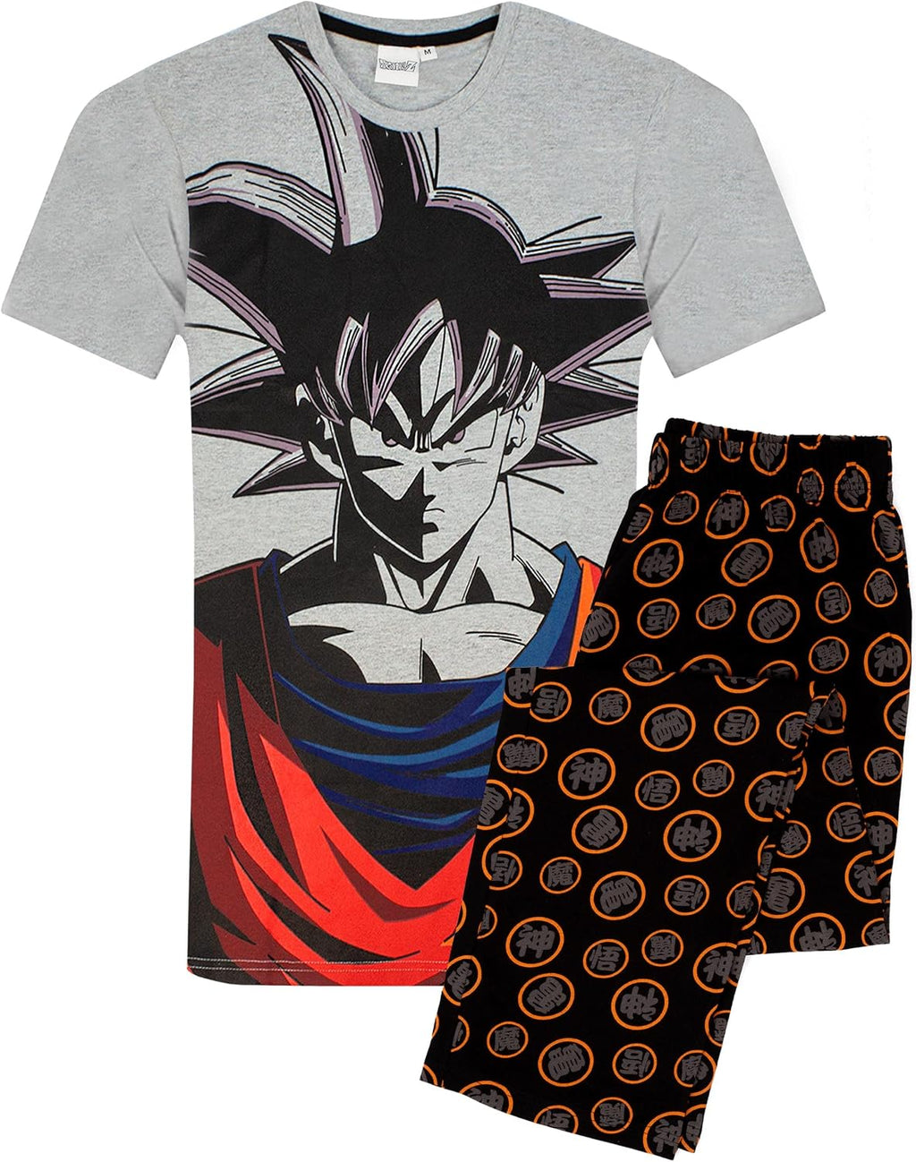 Dragonball Z Goku Character Men'S Pyjamas - Short or Long Leg Options