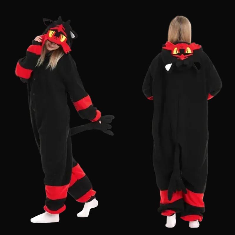 Anime Adult Onesies Kigurumi Pijamas Adult Cosplay Costume Unisex Pajamas Halloween Christmas Party Jumpsuit Gift Pyjamas