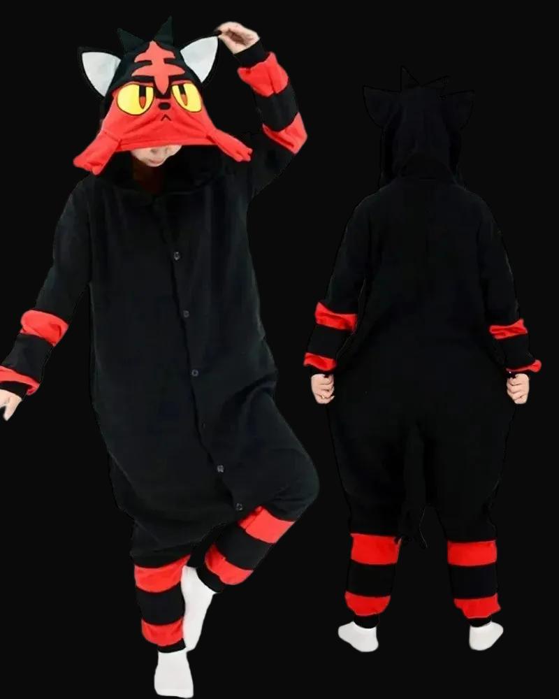Anime Adult Onesies Kigurumi Pijamas Adult Cosplay Costume Unisex Pajamas Halloween Christmas Party Jumpsuit Gift Pyjamas