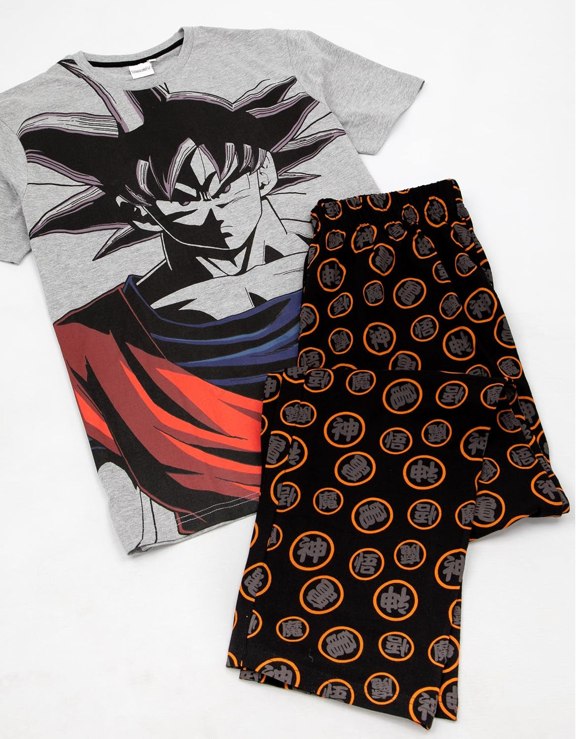 Dragonball Z Goku Character Men'S Pyjamas - Short or Long Leg Options