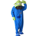 Alien Anime Adult Onesies Pyjamas Cartoon Animal Cosplay Costume Pajamas Adult Onesies Sleepwear Halloween Kigurumi